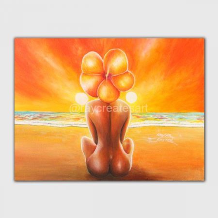 Naked Nature Nurtures - Canvas