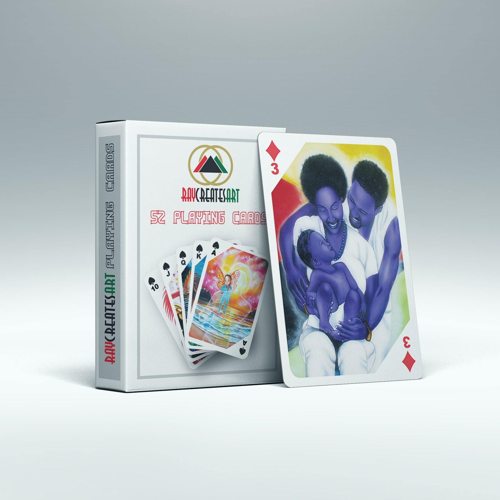 Art Playing Cards - Family