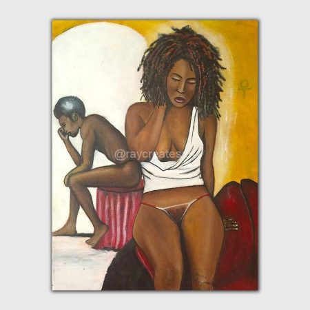 Am Thinking About It - Canvas