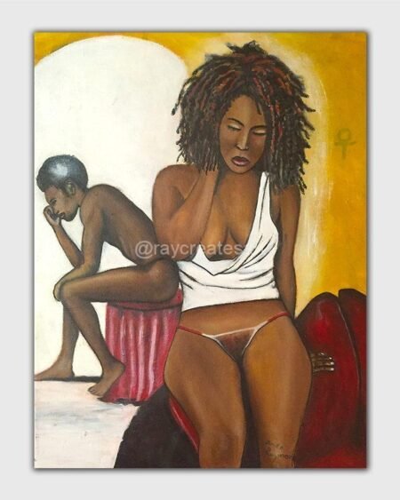 Am Thinking About It - Canvas