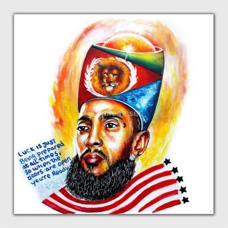 Nipsey 5 Star Gen - Canvas