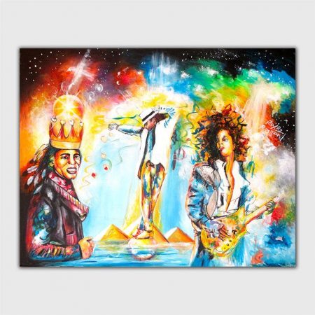 The God, The King and The Prince - Canvas