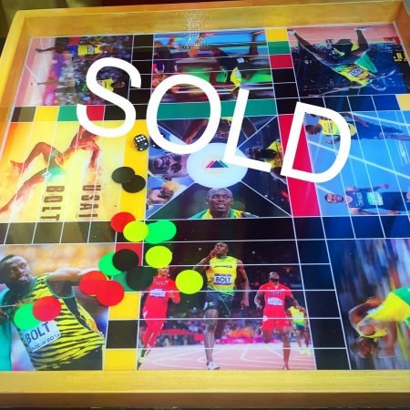 Usain Bolt- Art Ludi Board