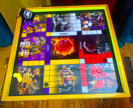 Basketball (All J's)- Art Ludi Board - Image 3