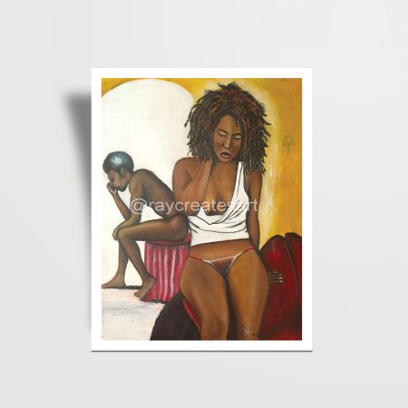 Am Thinking About It - Paper Print
