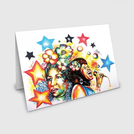 Aretha Franklin - Card