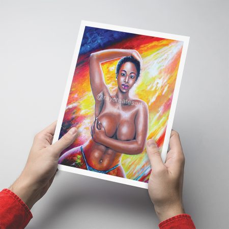 Bathing In The Sun - Paper Print - Image 3
