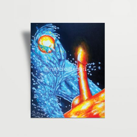 Big Bang Explosion - Paper Print