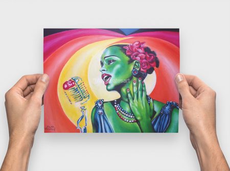 Billie Holiday - Paper Print - Image 2