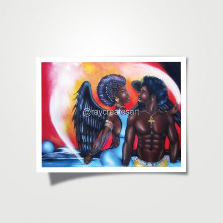 Black Angel - Paper Print
