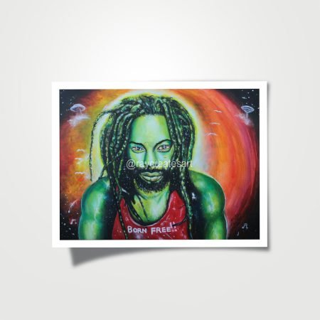 Buju B - Paper Print