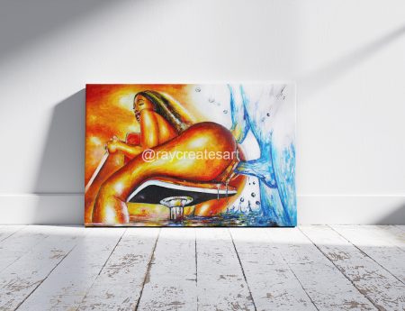 Dripping Wet - Canvas