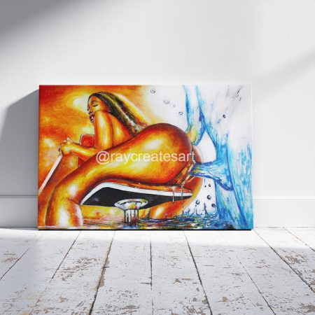 Dripping Wet - Canvas
