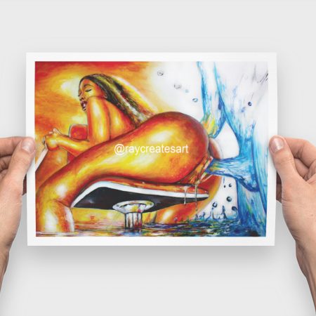 Dripping Wet - Paper Print