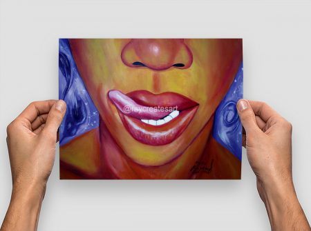 Follow My Lips - Paper Print - Image 2