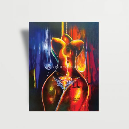 Hot Lava - Paper Print