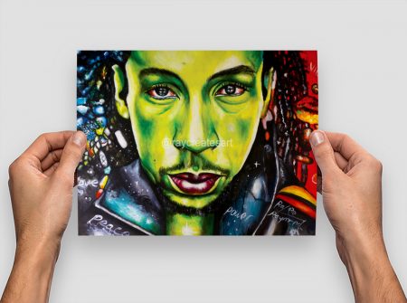 Jah Cure - Paper Print - Image 2