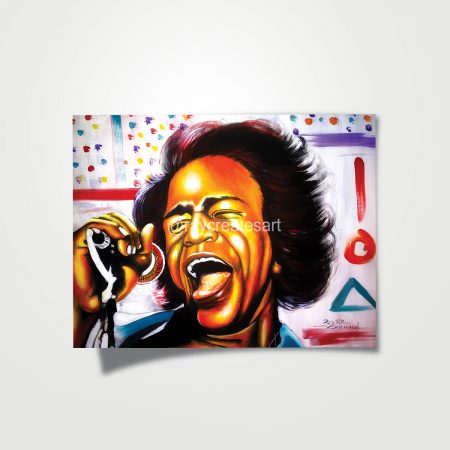 James Brown - Paper Print