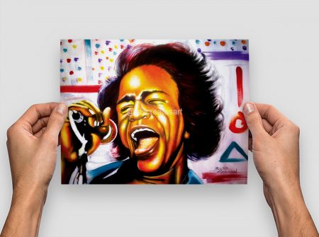 James Brown - Paper Print - Image 2