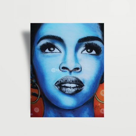Lauryn Hill - Paper Print