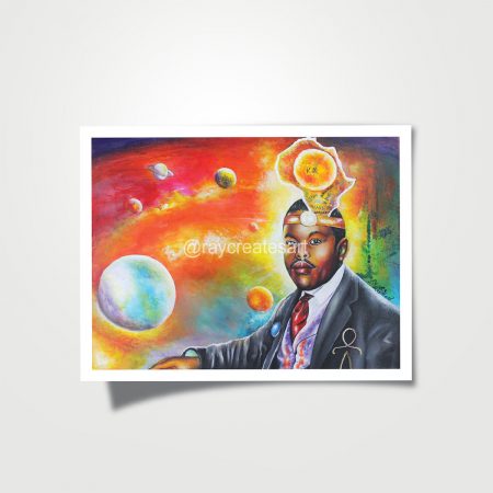 Marcus Garvey - Paper Print