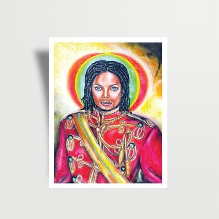 Michael Jackson - Paper Print