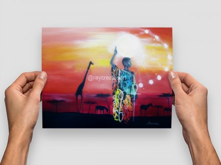 Mother God - Paper Print - Image 2