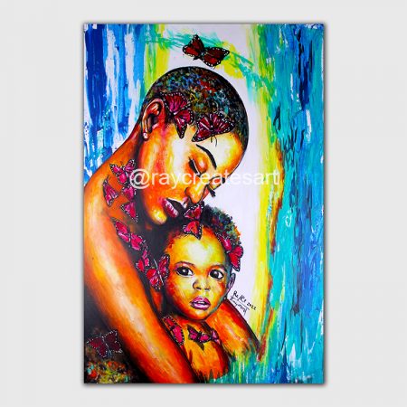 My Little Butterfly - Canvas