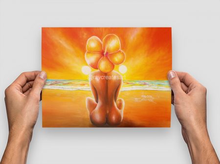 Naked Nature Nurtures - Paper Print - Image 2
