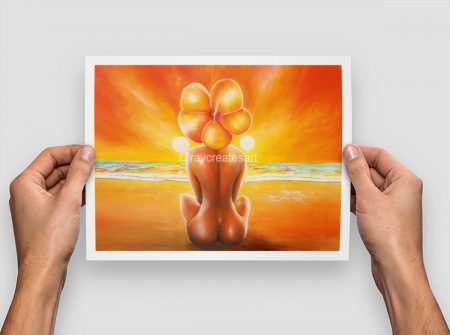 Naked Nature Nurtures - Paper Print - Image 3