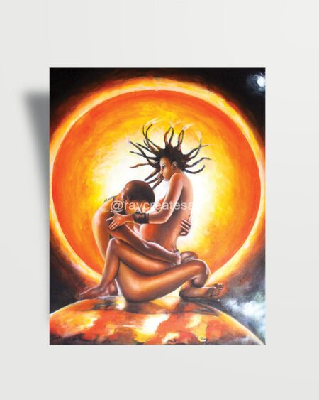 People Of The Sun (Left) - Paper Print