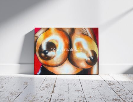 Real Breasts - Canvas