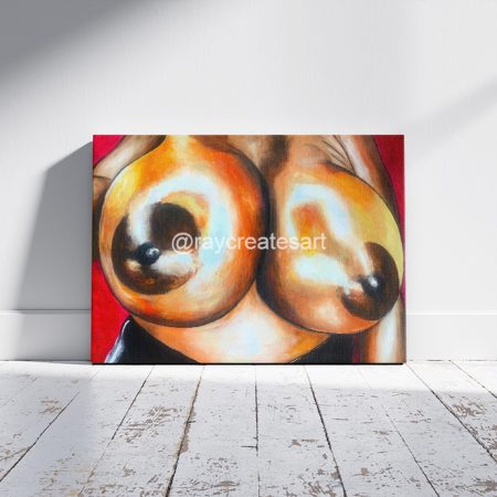 Real Breasts - Canvas