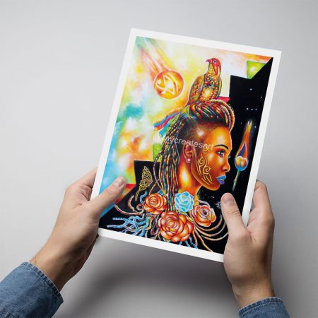 Sun Warrior - Paper Print - Image 2