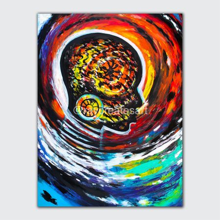 The Black Sun - Canvas