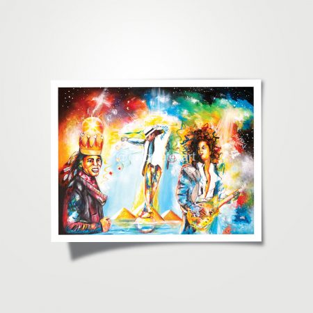 The God, The King, The Prince - Paper Print