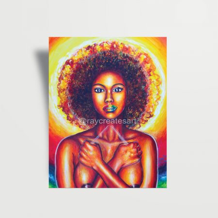 The Sun's Corona - Paper Print