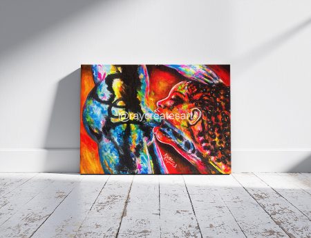 Throat Goat - Canvas