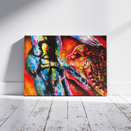 Throat Goat - Canvas