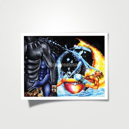 Wakanda Forever - Paper Print