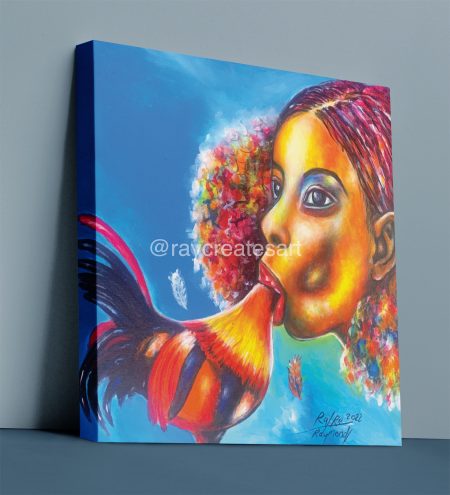 Year Of The Cock - Canvas - Image 2