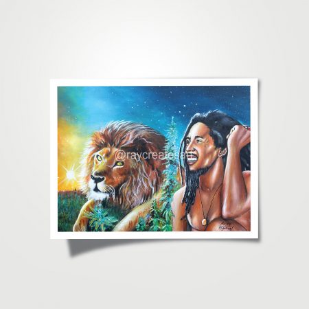 Bob Marley - Paper Print