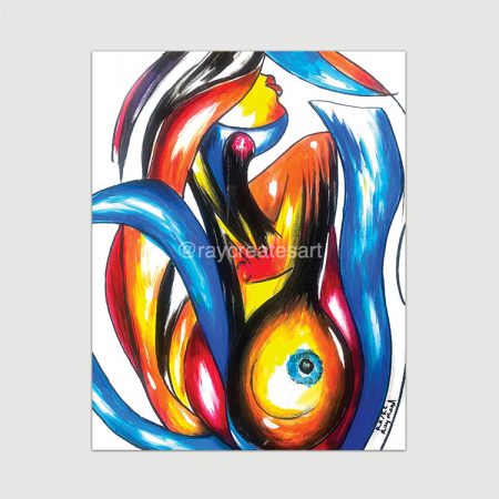 The Water Bearer - Paper Print